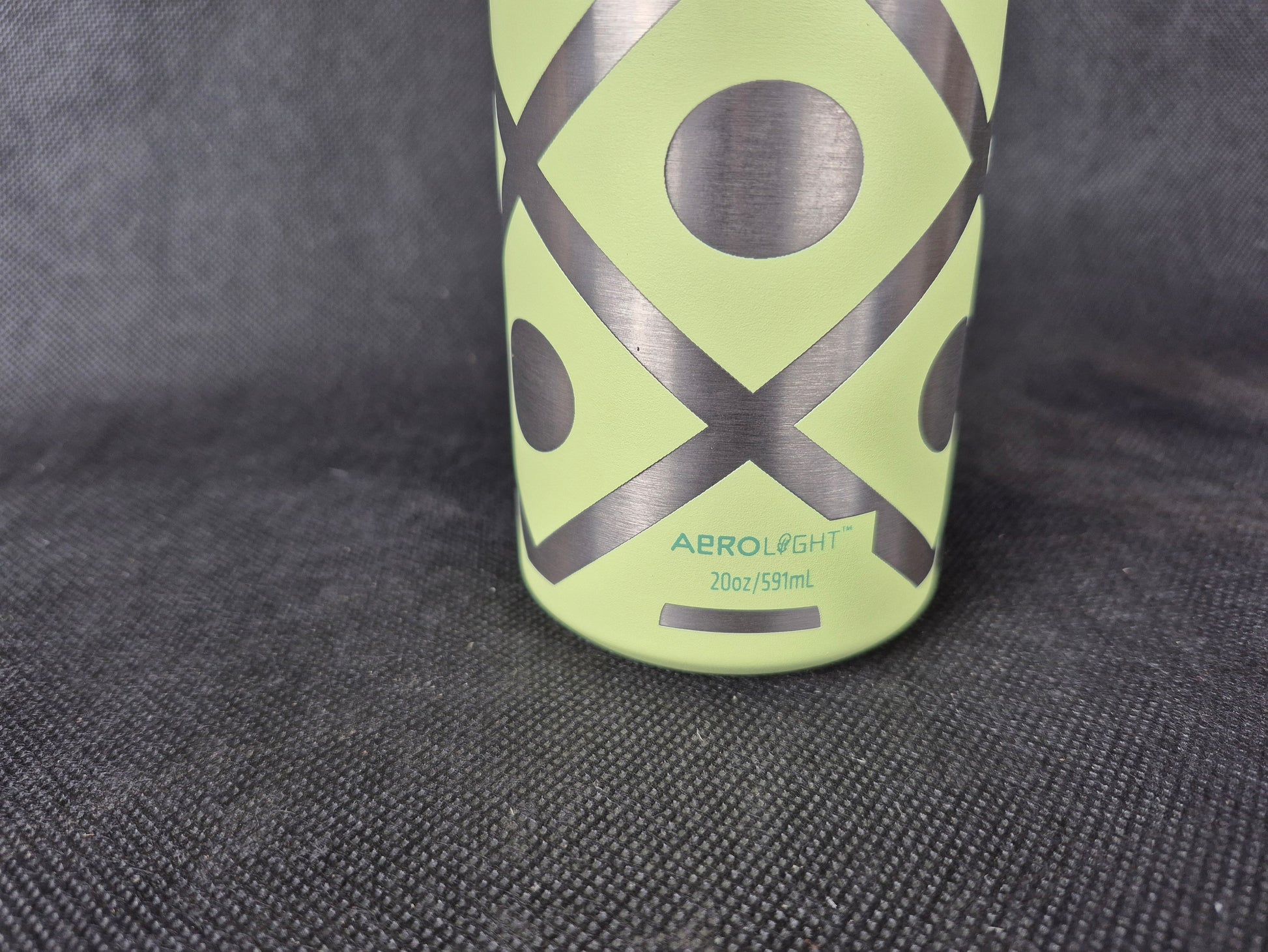 Personalized Stanley Ice Flow bottle with custom laser engraving and insulated design